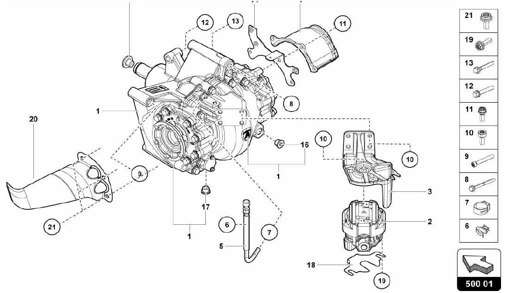 500.01.00-REAR DIFFERENTIAL