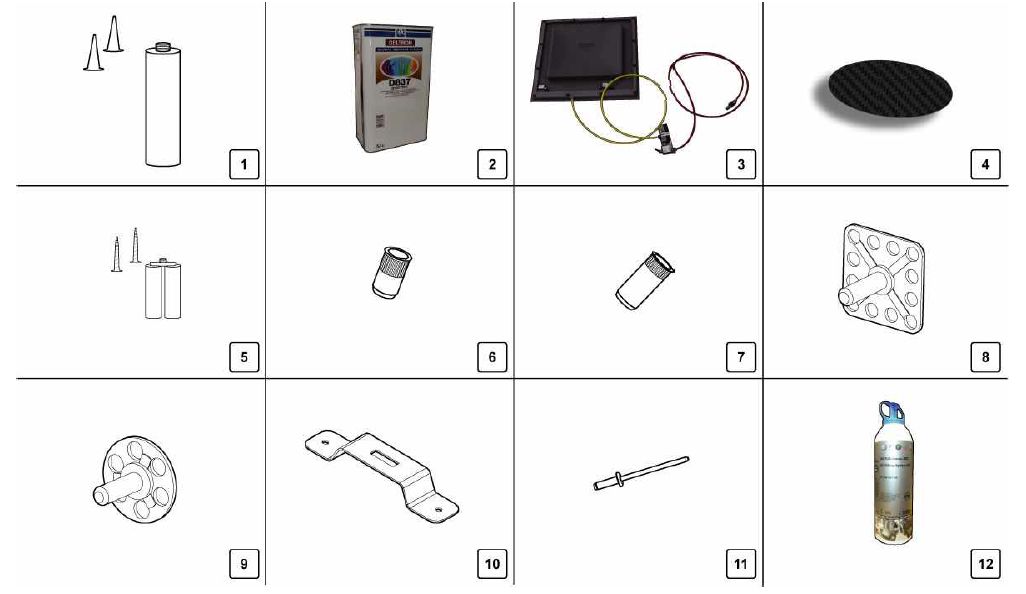 803.01.00-CFK REPAIR KIT