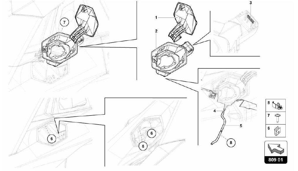 809.01.00-FUEL FILLER FLAP