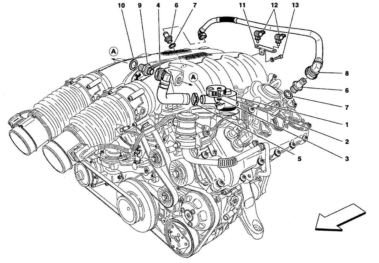 OIL VAPOR RECIRCULATION SYSTEM