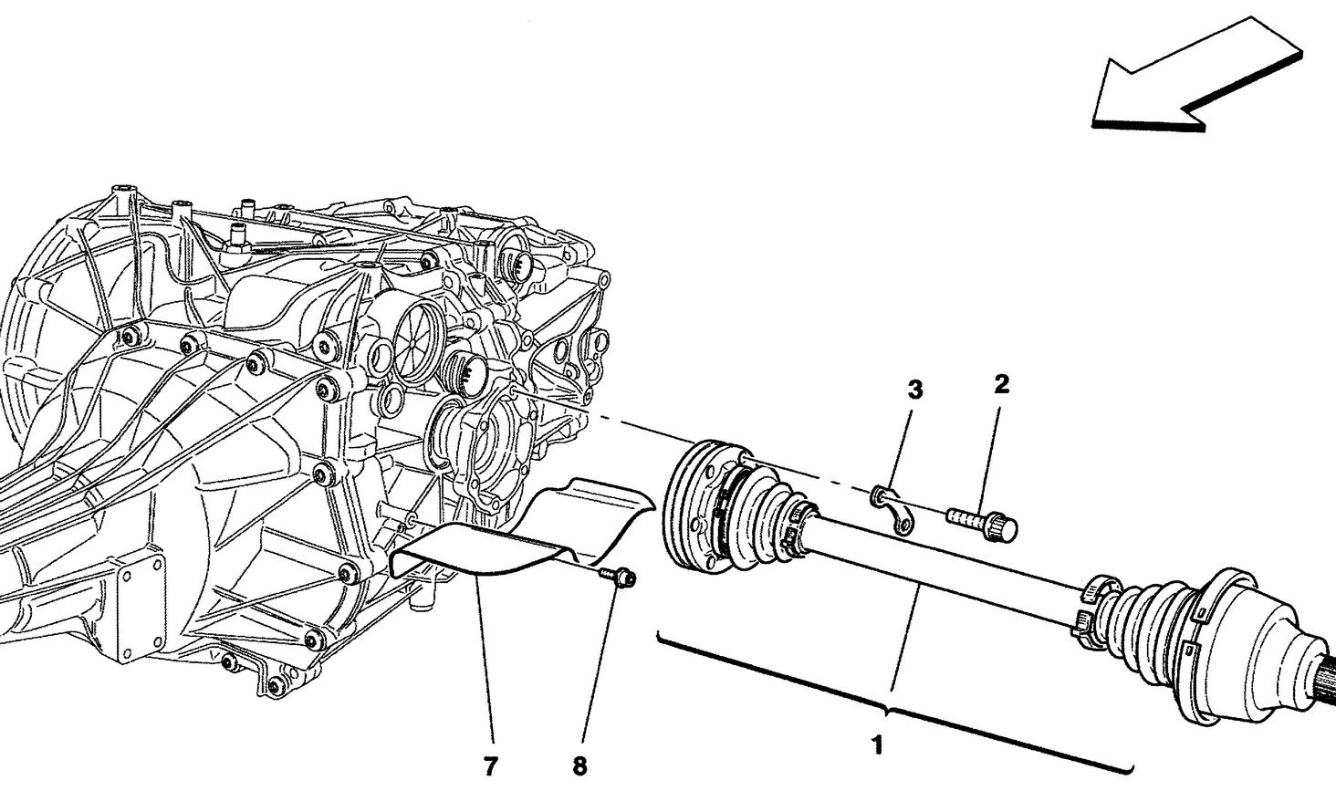 DIFFERENTIAL AND REAR AXLE SHAFTS