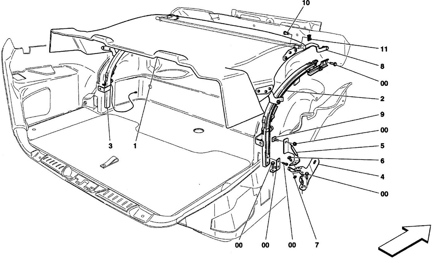 LUGGAGE COMPARTMENT MATS-2