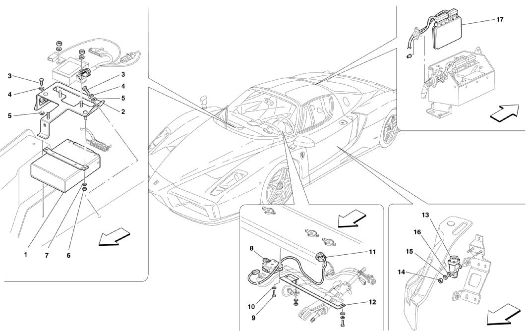 PASSENGERS AND ENGINE COMPARTMENTS CONTROL UNITS