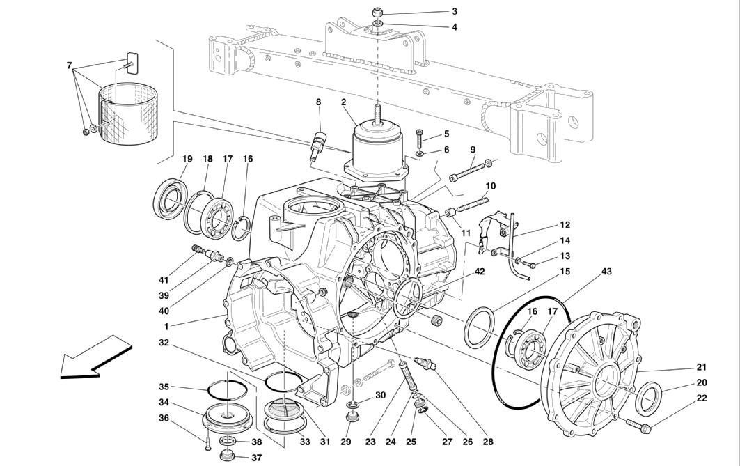 GEARBOX / DIFFERENTIAL HOUSING