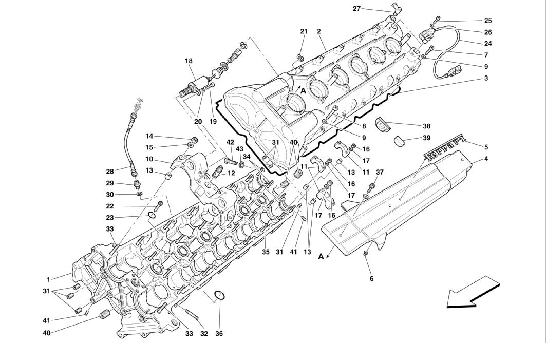 L.H. CYLINDER HEAD