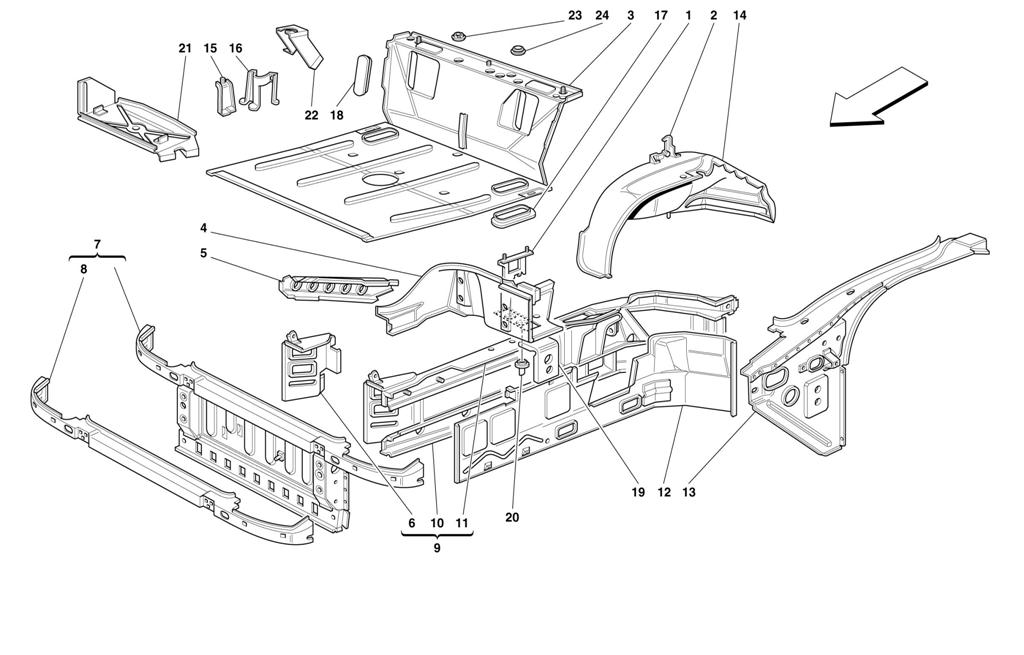 FRONT PART STRUCTURES