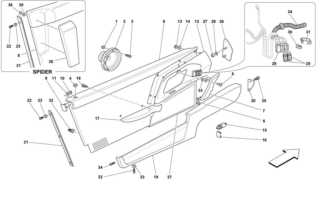 DOORS - INNER TRIMS