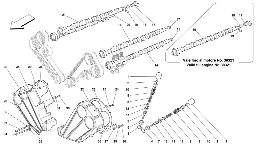 TIMING - TAPPETS AND SHIELDS
