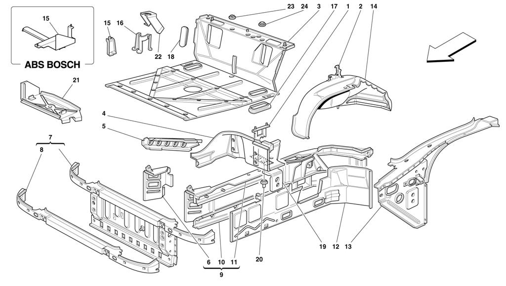 FRONT PART STRUCTURES