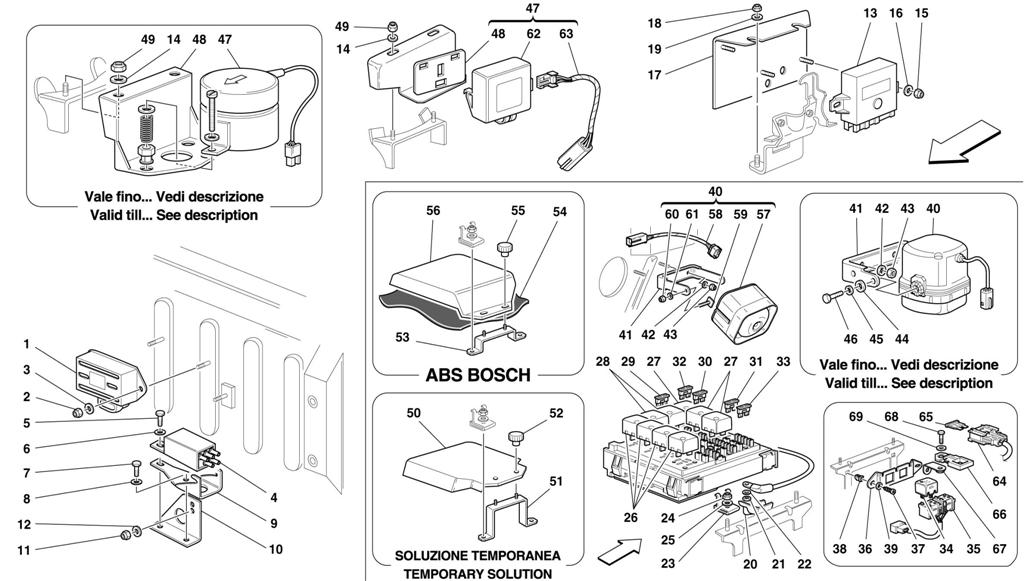 ELECTRICAL BOARDS AND DEVICES - FRONT PART