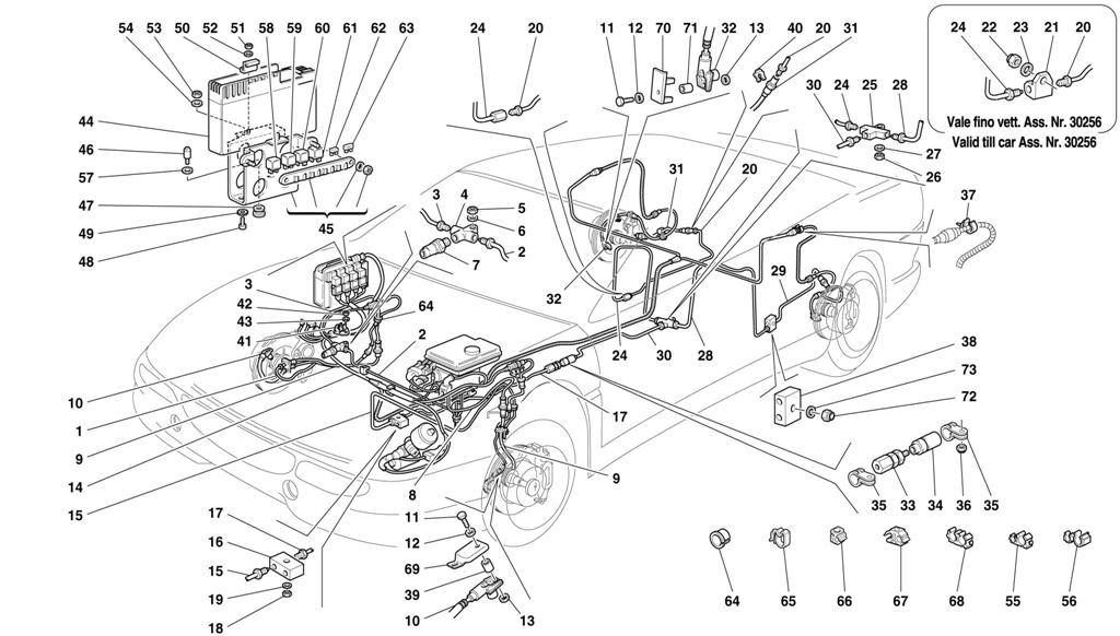 ABS TEVES BRAKE SYSTEM -NOT FOR ABS BOSCH E 355 F1 CARS-