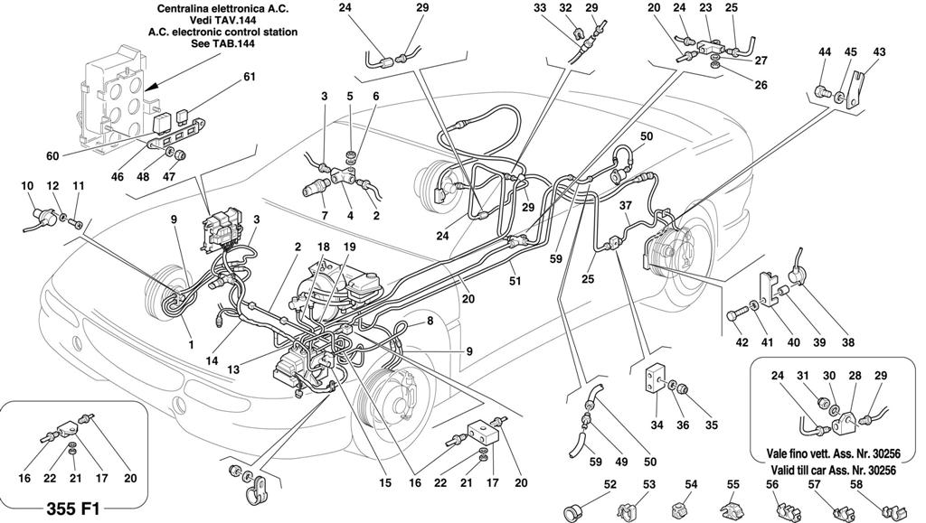 ABS BOSCH BRAKE SYSTEM -VALID FOR ABS BOSCH AND 355 F1 CARS-