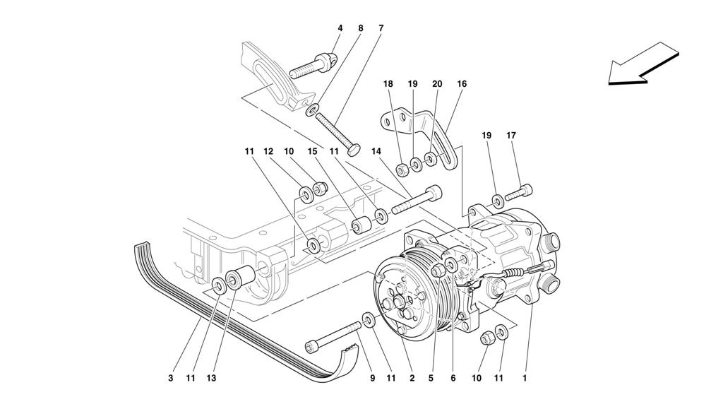 AIR CONDITIONING COMPRESSOR
