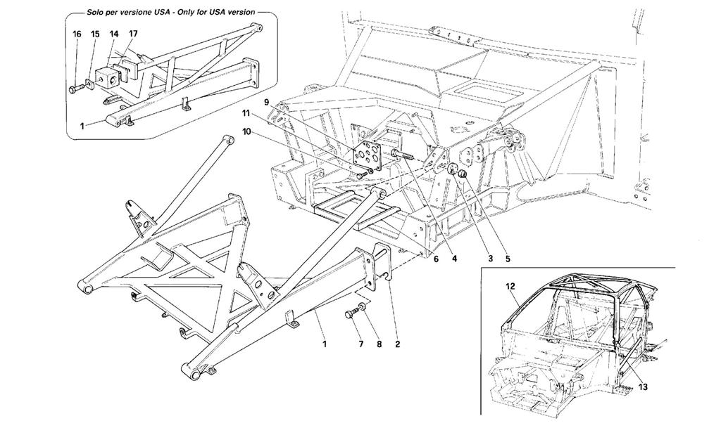 FRAME - FRONT PART