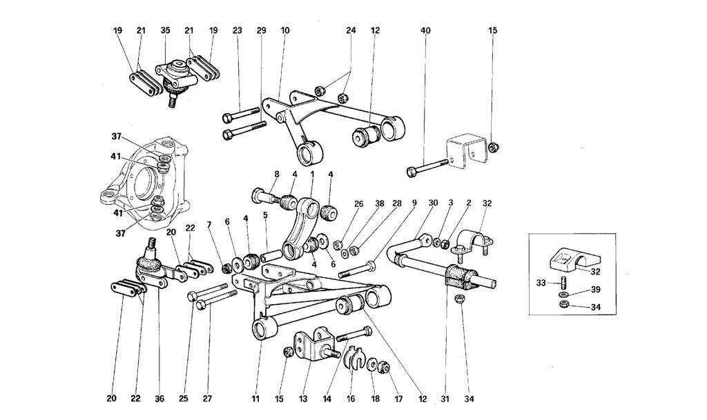 FRONT SUSPENSION - LEVERS