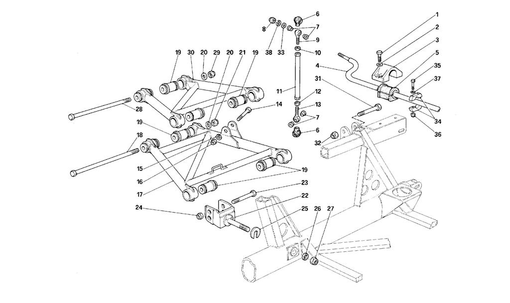 REAR SUSPENSION - LEVERS