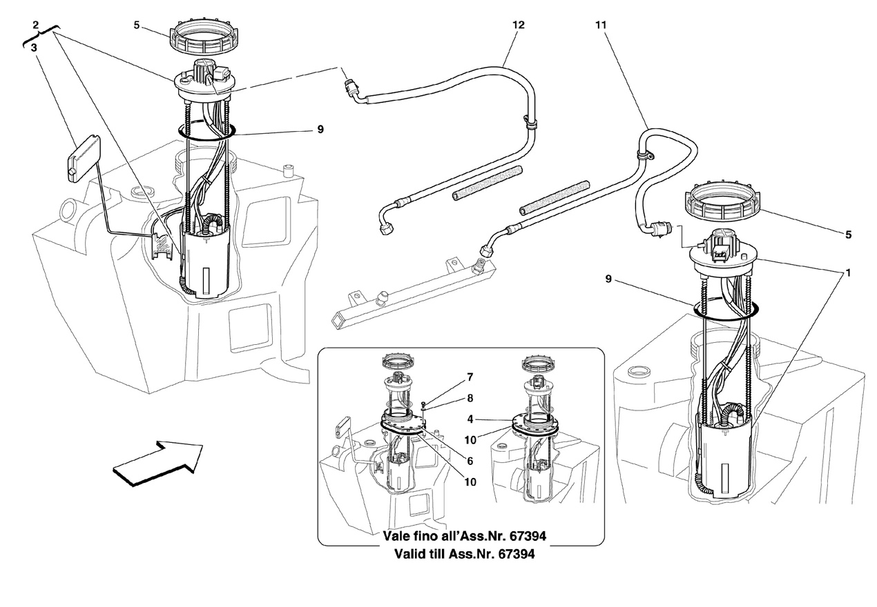  FUEL PUMPS AND PIPES
