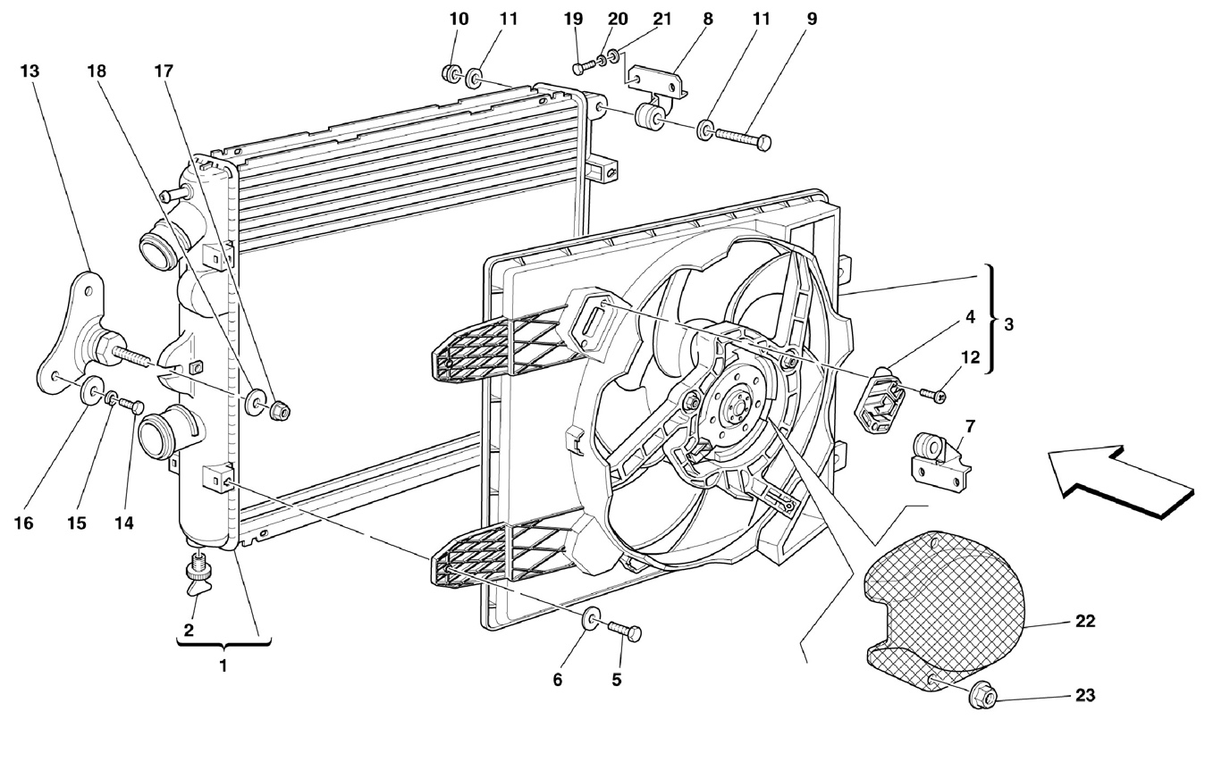  COOLING SYSTEM RADIATORS