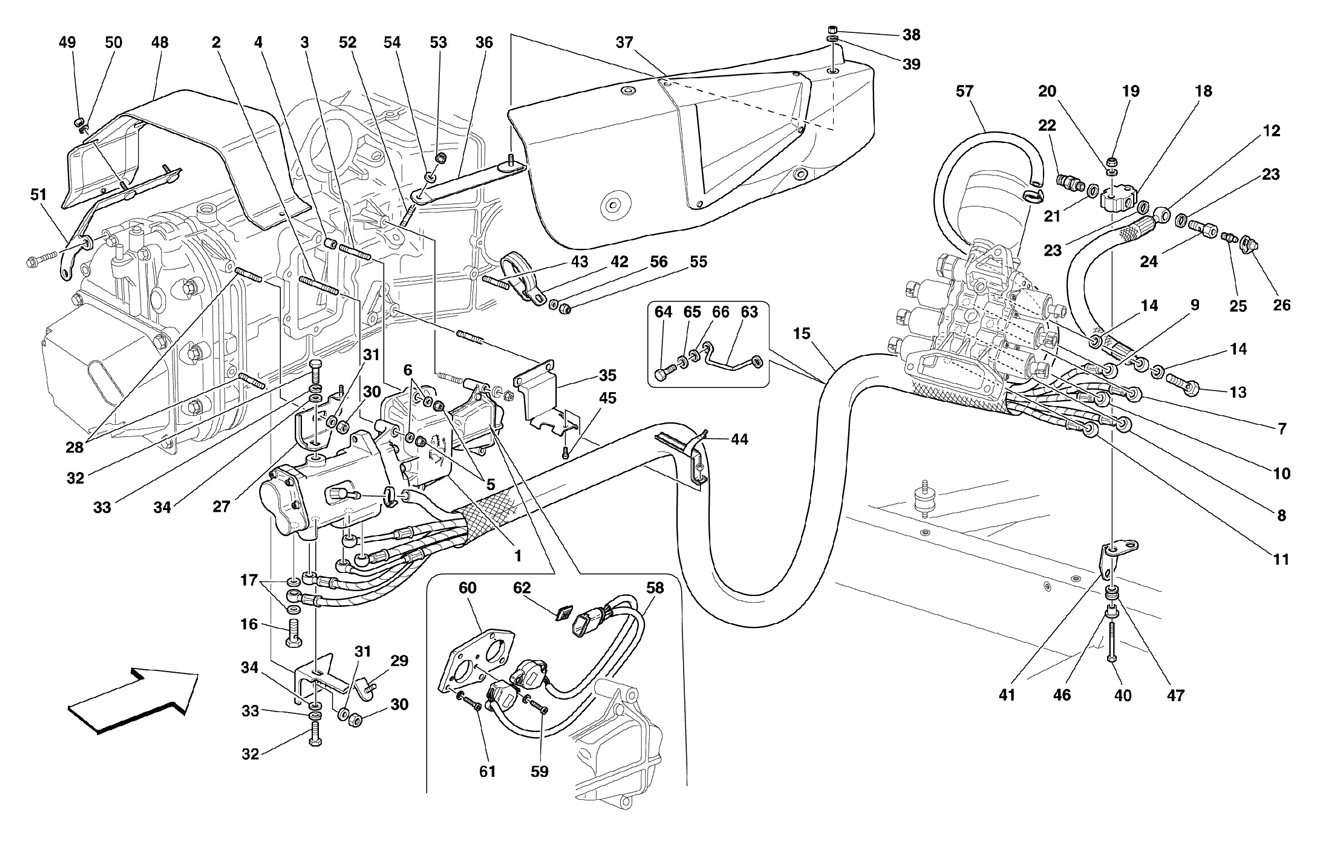  F1 CLUTCH AND GEARBOX HYDRAULIC CONTROL