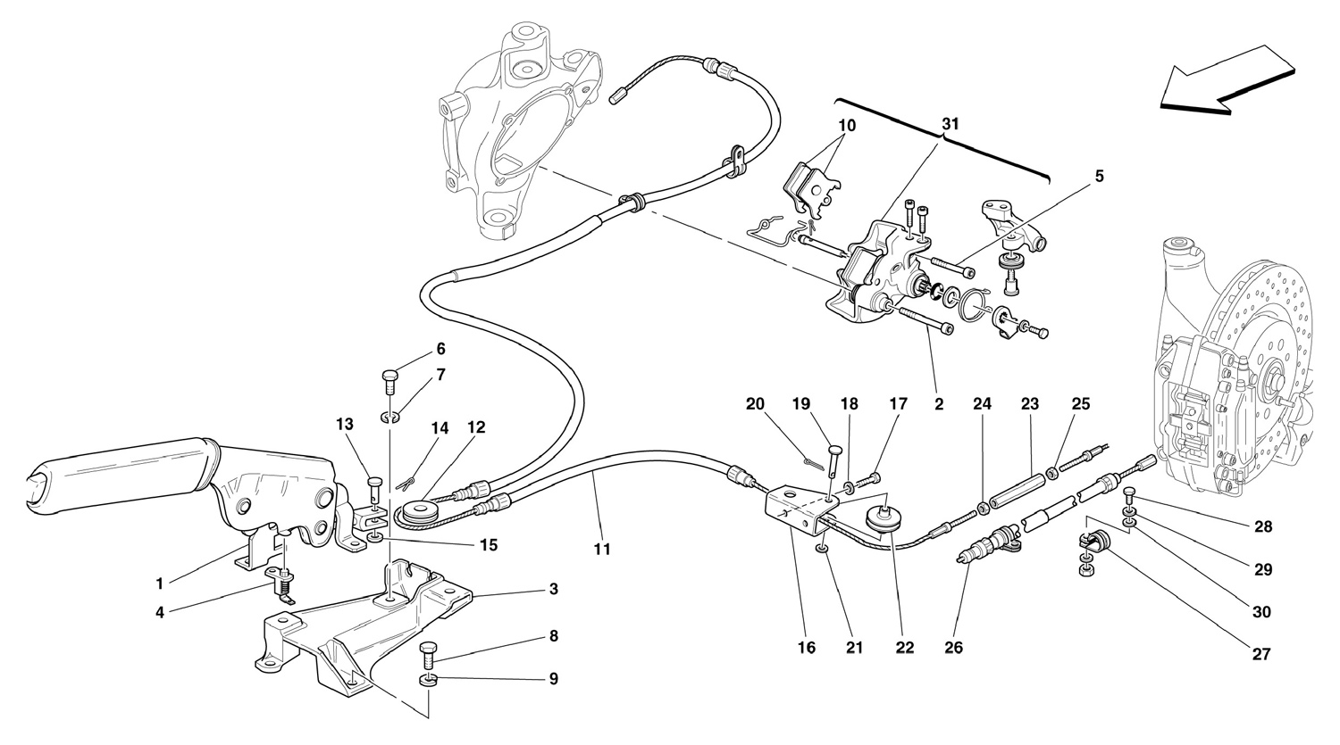  HAND-BRAKE CONTROL