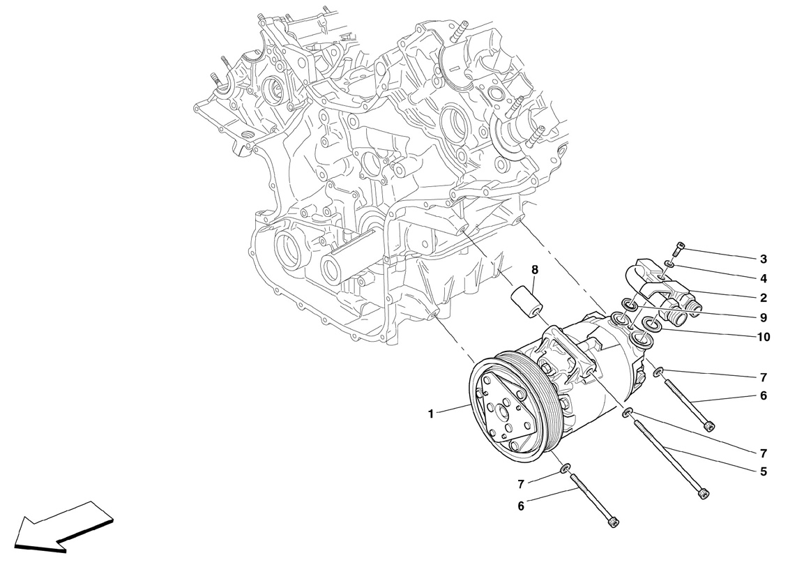  AIR CONDITIONING COMPRESSOR