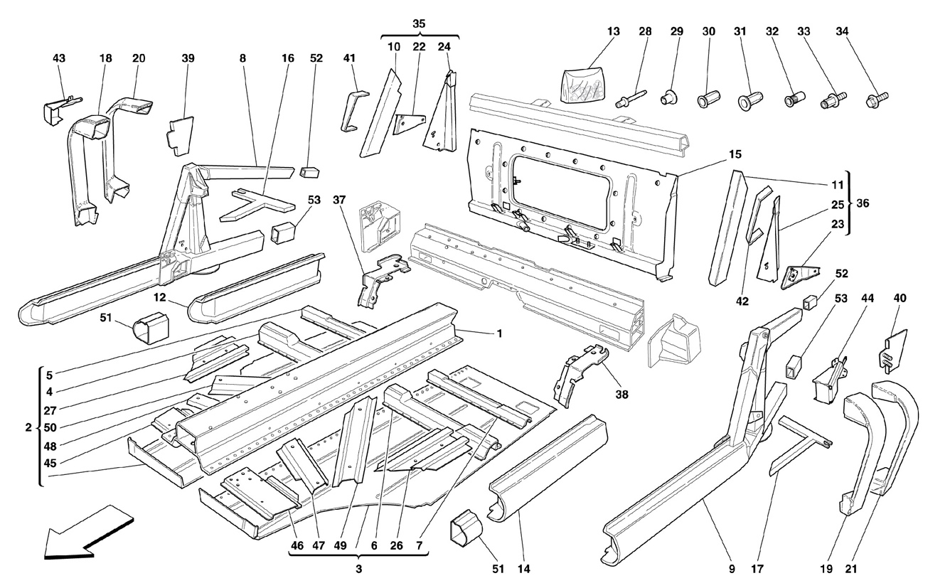  CENTRAL SIDE ELEMENTS AND PLATES
