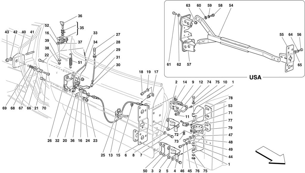 DOORS - HINGES AND OPENING CONTROL