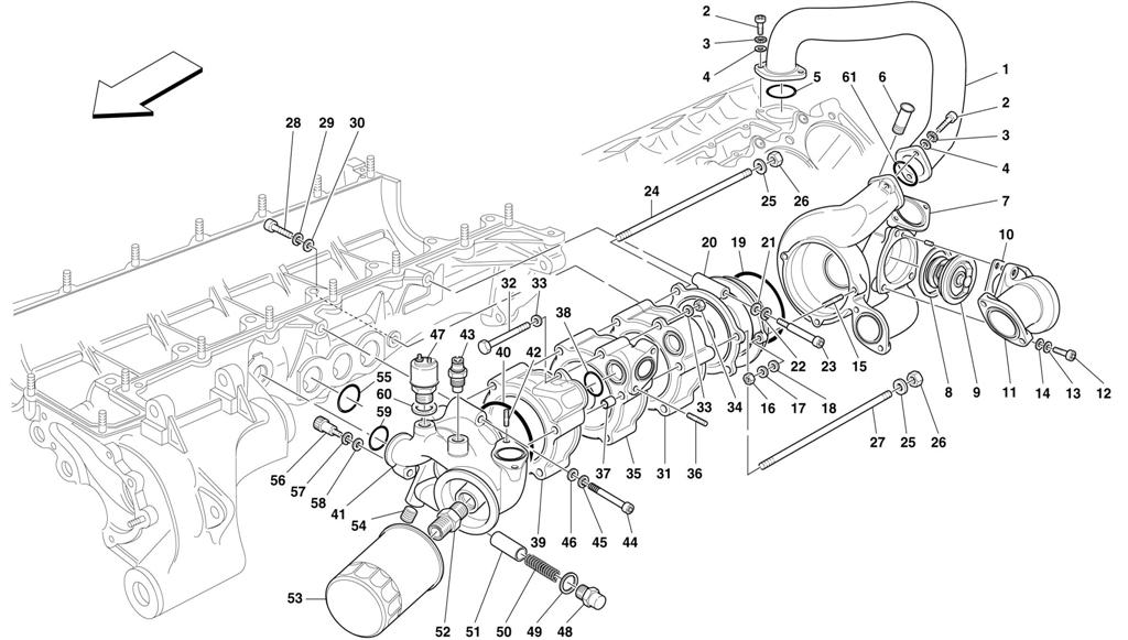 OIL/WATER PUMP - BODY AND ACCESSORIES