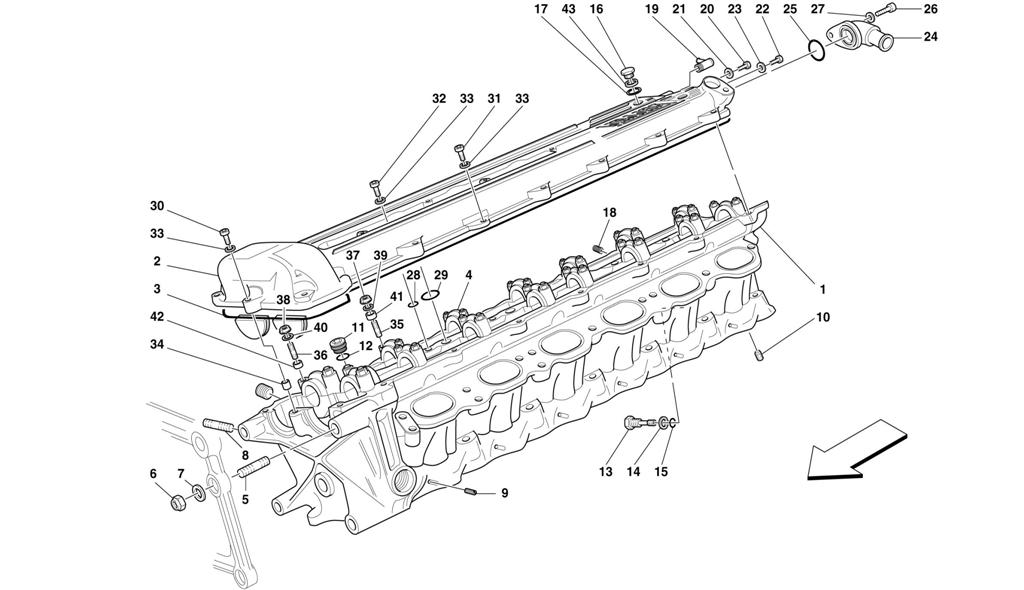 R.H. CYLINDER HEAD