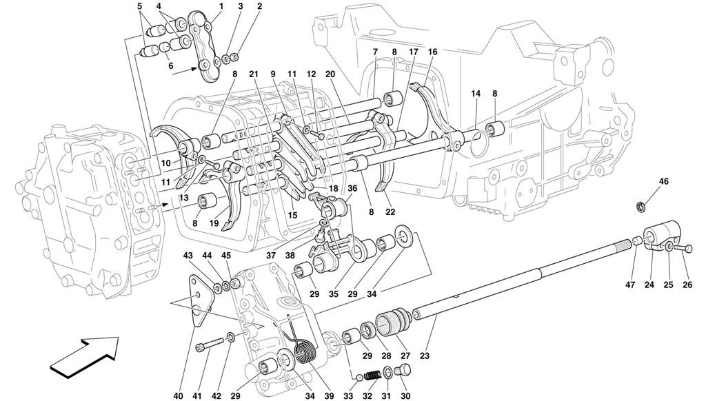 INNER GEARBOX CONTROLS