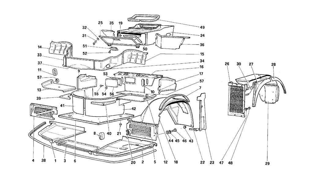 BODY - INTERNAL COMPONENTS