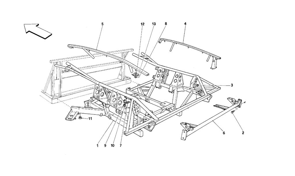 REAR FRAME