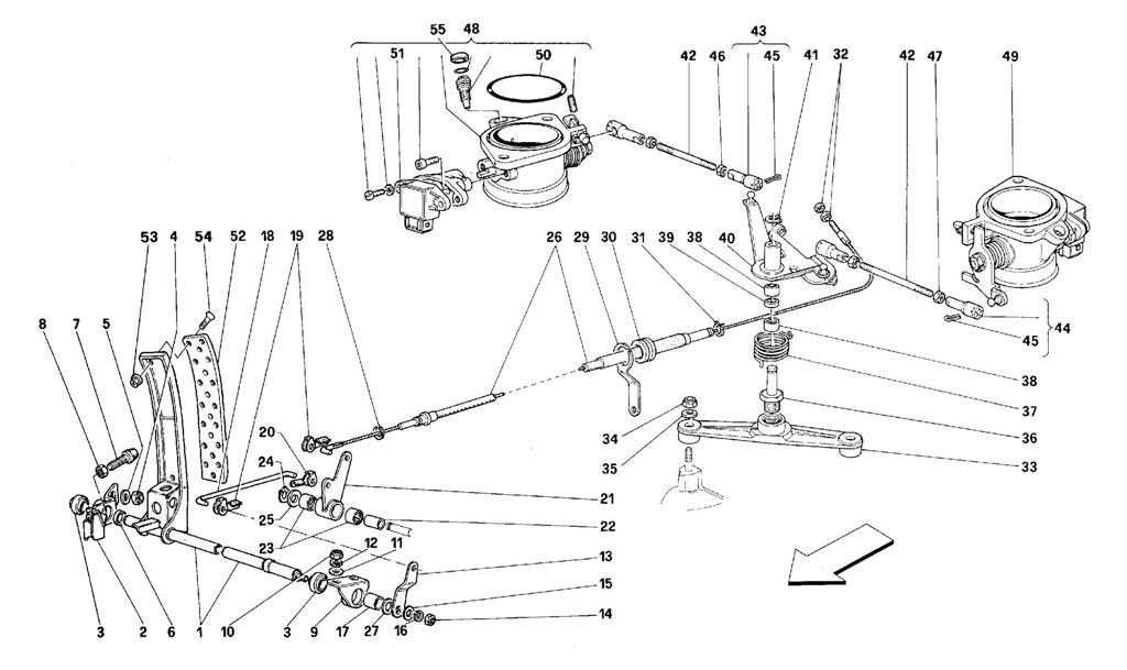 THROTTLE CONTROL -VALID FOR RHD