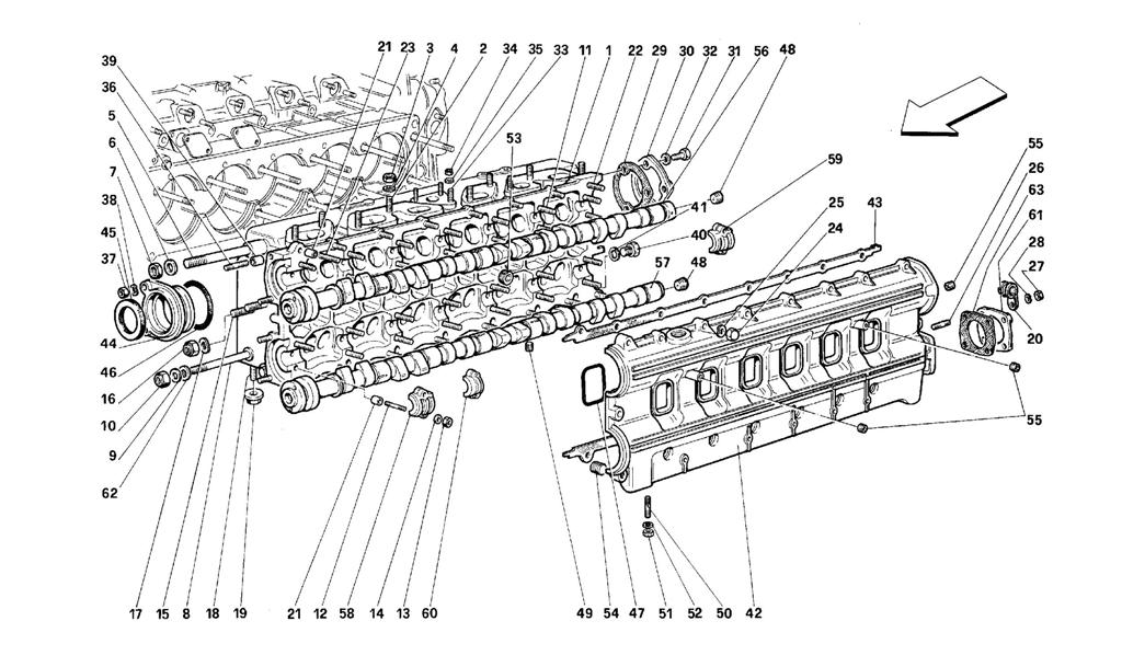 LEFT CYLINDER HEAD