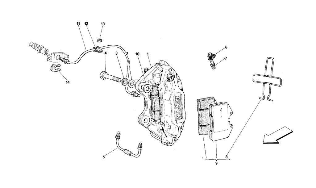REAR BRAKES CALIPERS