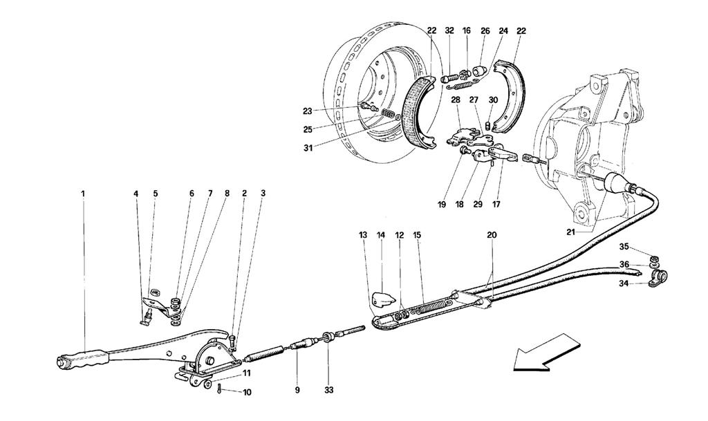 HAND - BRAKE CONTROL