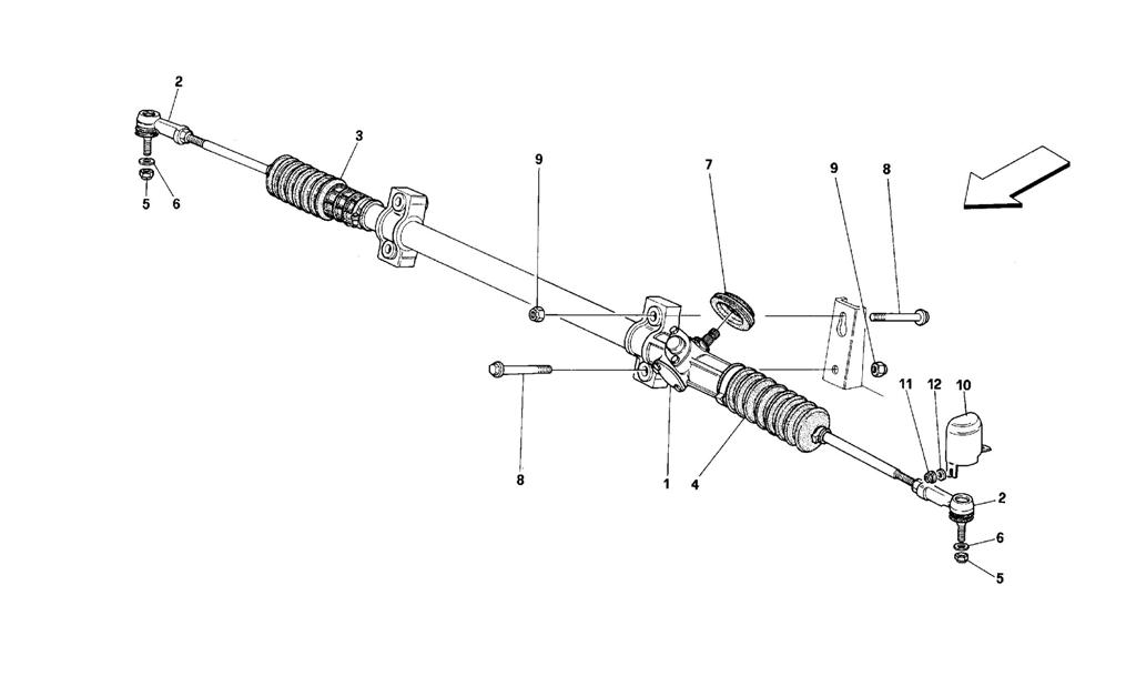 STEERING BOX AND LINKAGE