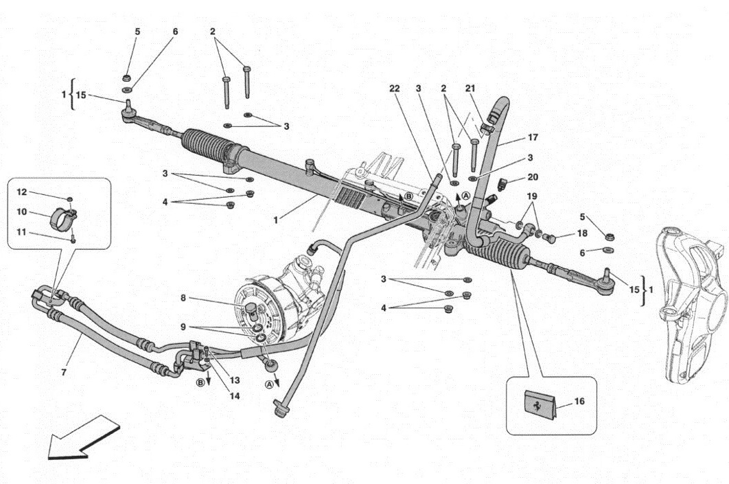 HYDRAULIC POWER STEERING BOX