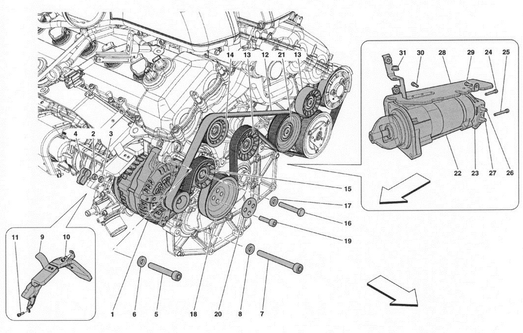 ALTERNATOR - STARTER MOTOR