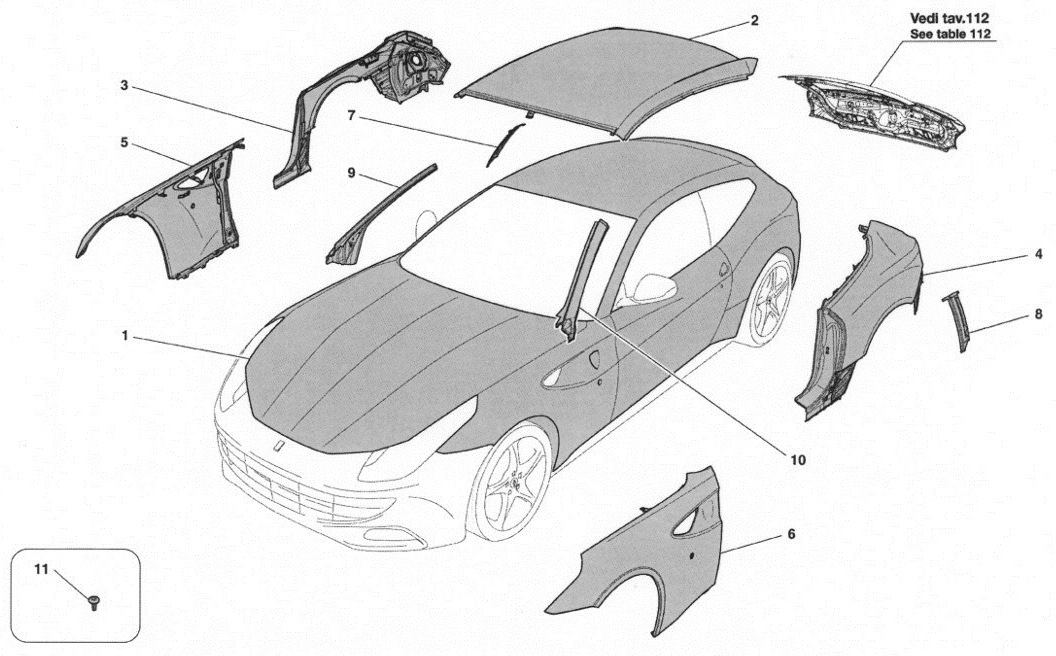 BODY - EXTERNAL TRIM