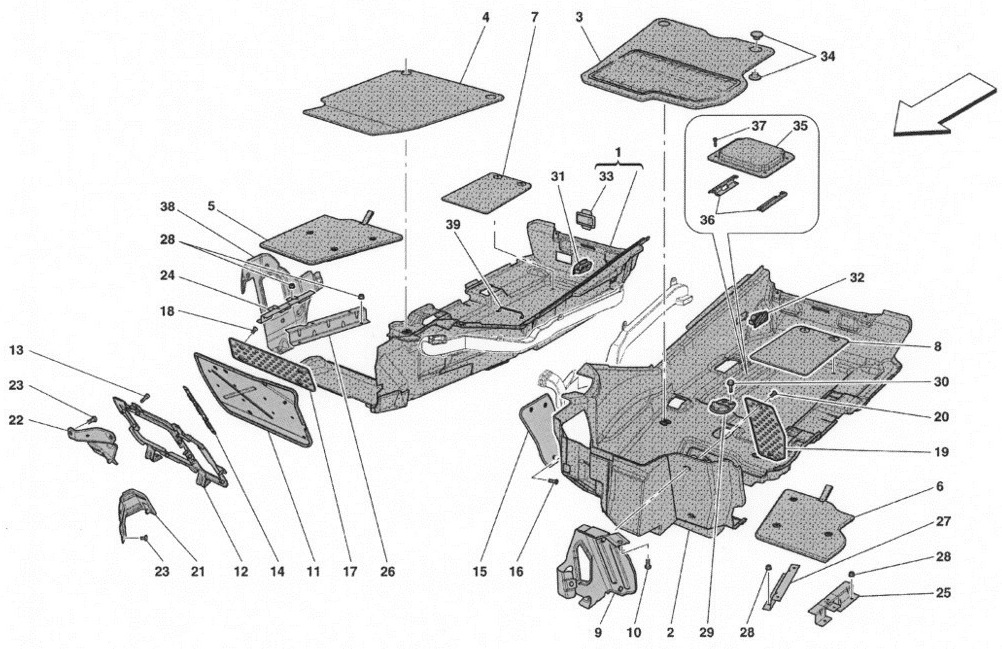 PASSENGER COMPARTMENT CARPETS