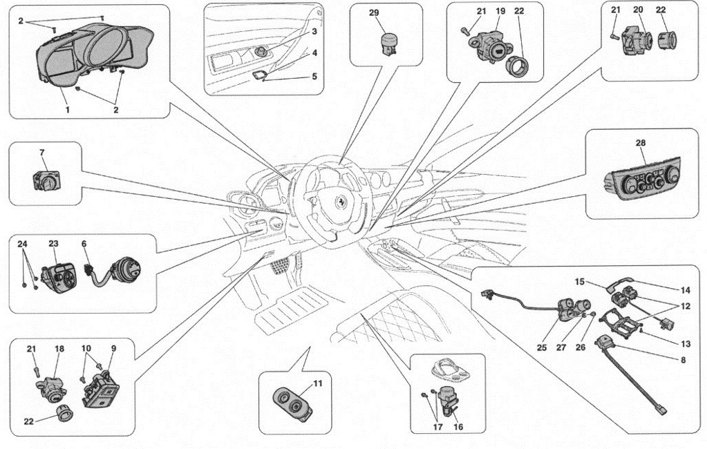 DASHBOARD AND TUNNEL INSTRUMENTS