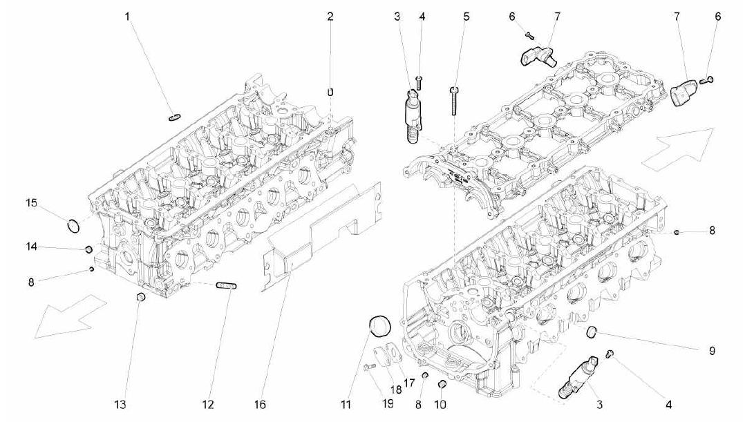 LEFT CYLINDER HEAD