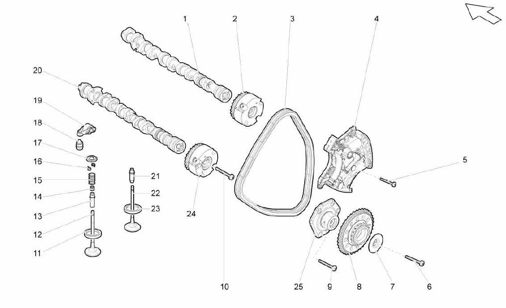 LEFT HEAD TIMING SYSTEM