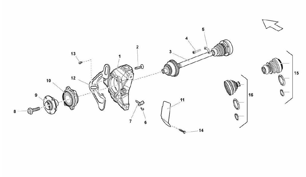 FRONT DRIVE SHAFT