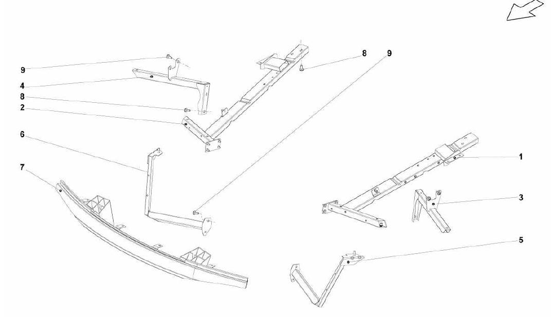 FRONT FRAME ATTACHMENTS