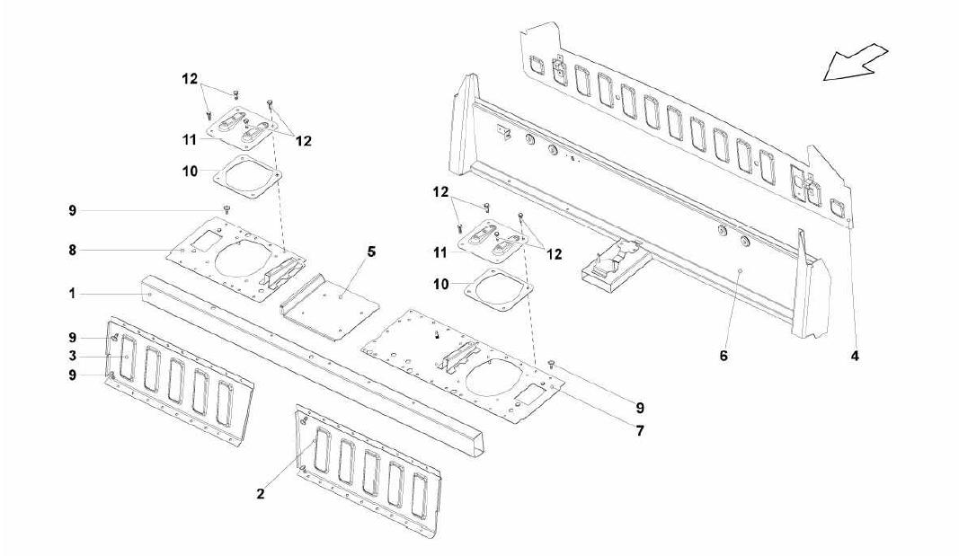 CENTER FRAME ELEMENTS