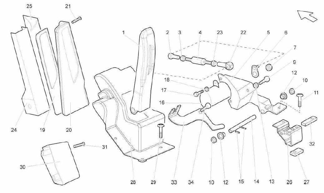 ACCELERATOR PEDAL (E-GEAR)