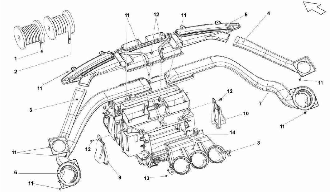 DASHBOARD AIR PIPE