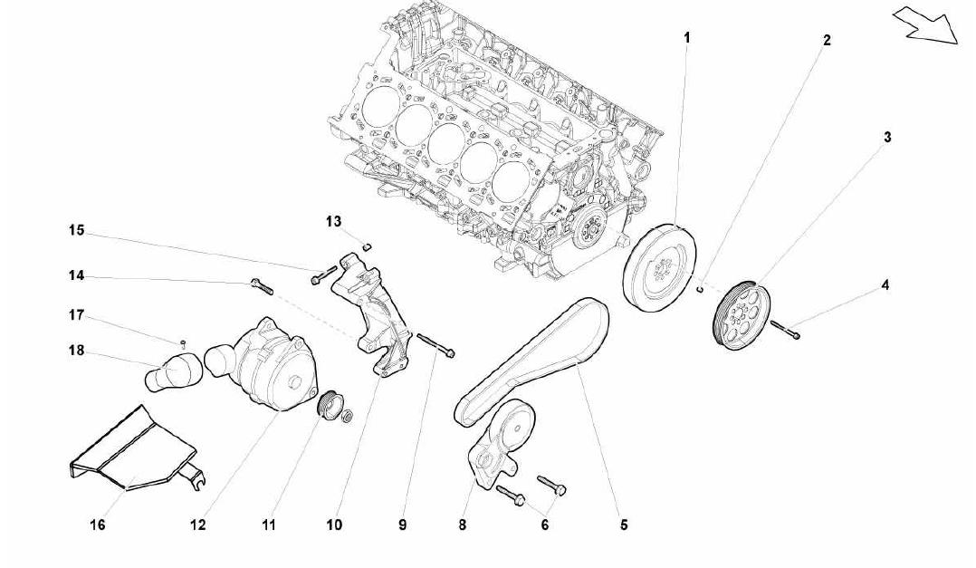 ALTERNATOR AND STRAPS